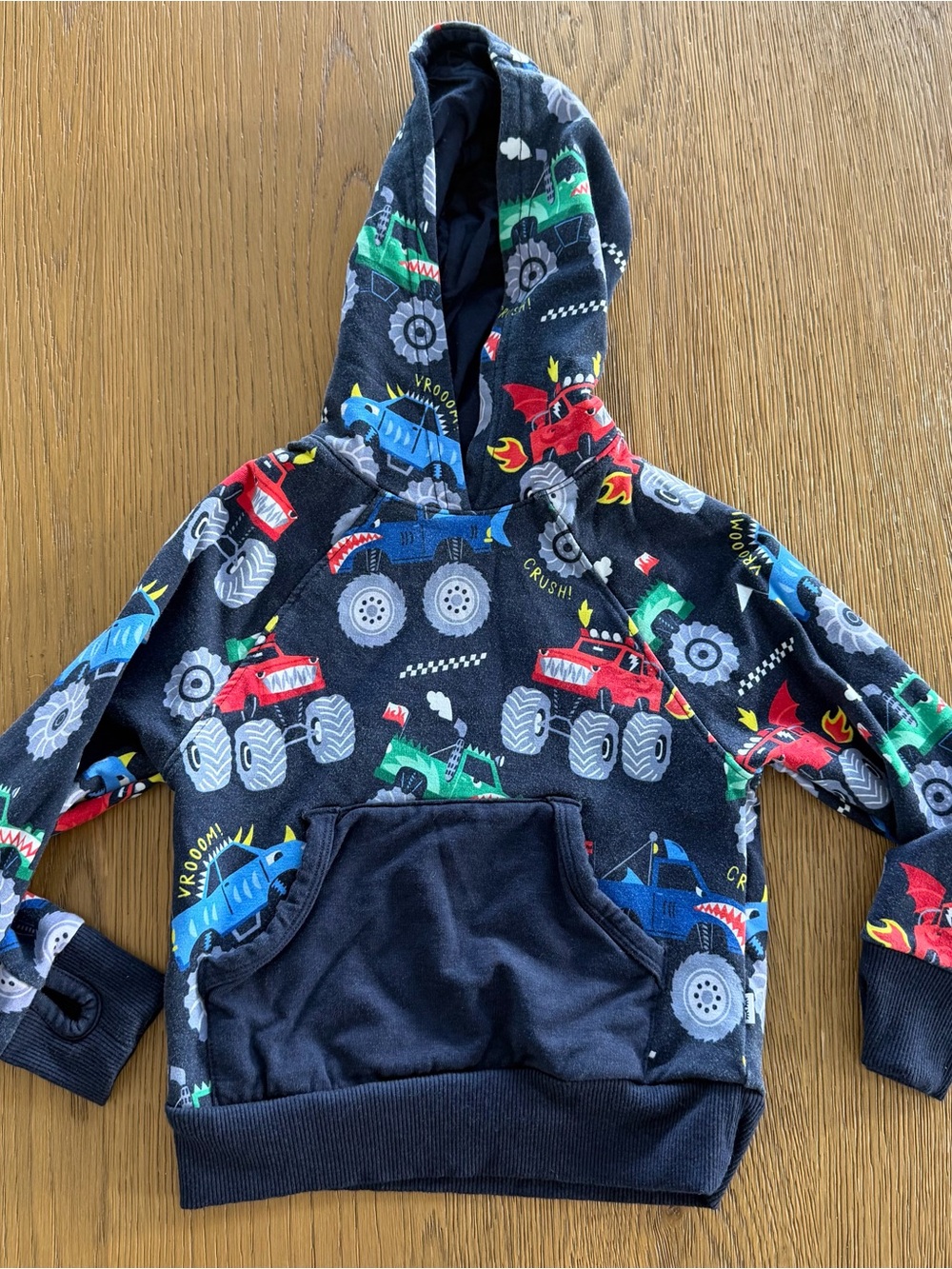 Little Sleepies Monster Truck Madness Pullover Hoodie
